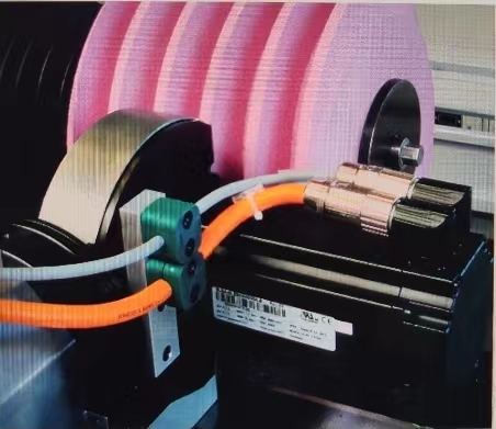 Worm grinding wheel in a precision gear grinding machine